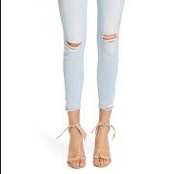 NWT FRAME Le High Skinny Distressed Jeans Sz 27 - Picture 12 of 12